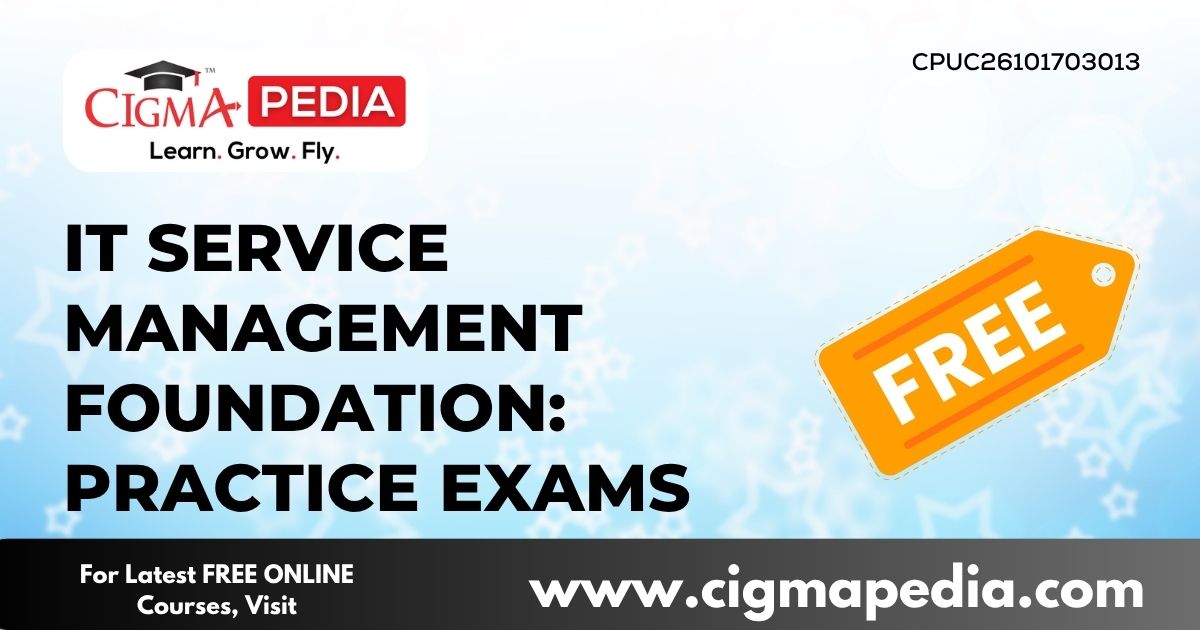 IT Service Management Foundation