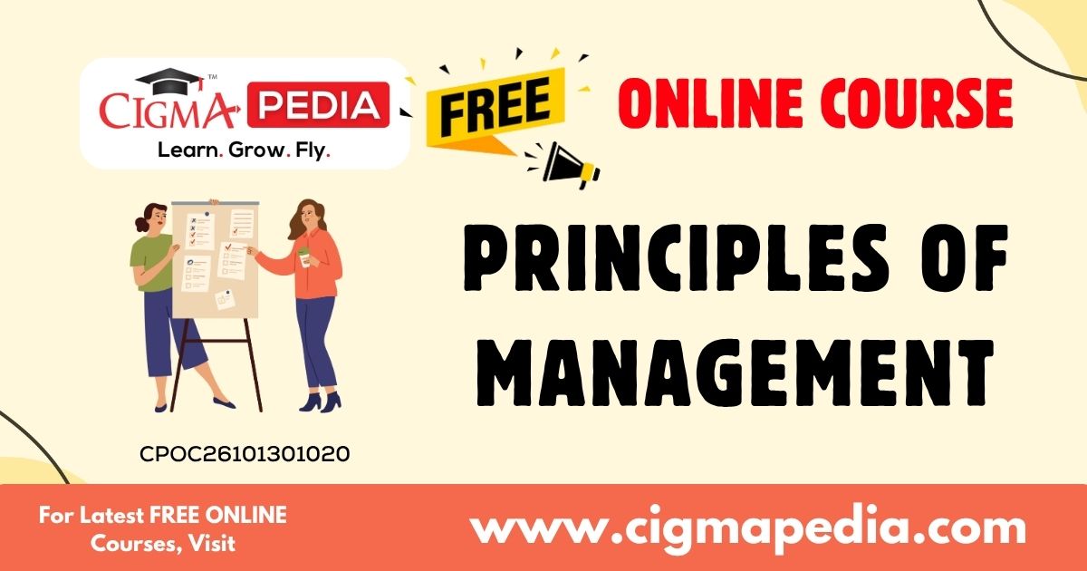 Principles of Management