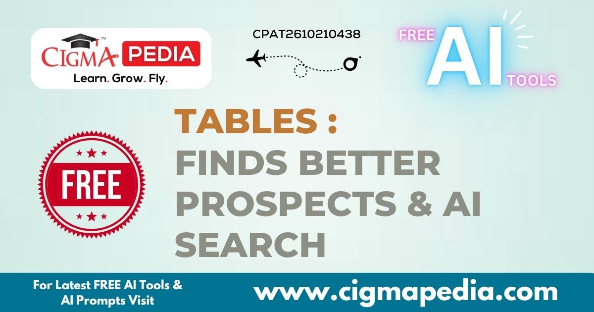 Tables