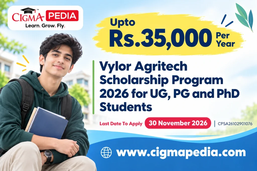 Vylor Agritech Scholarship