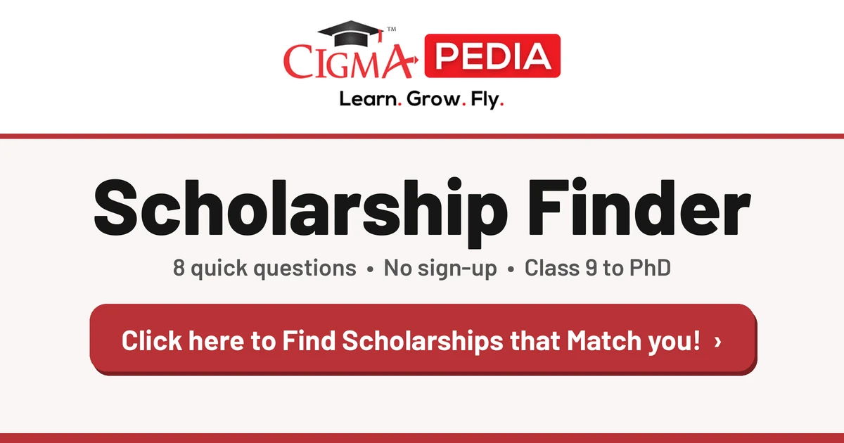 CIGMA Pedia Scholarship Finder: find scholarships that match you